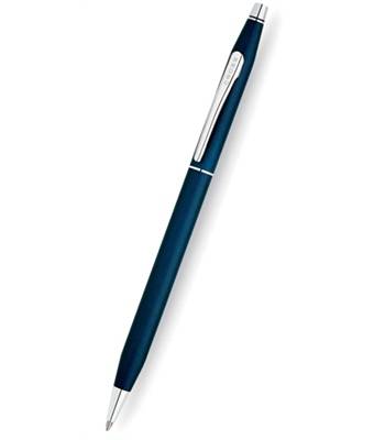 яШариковая ручка Cross Century Classic Satin Blue/Chrom (2702)